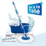 Balai rotatif avec seau essoreur