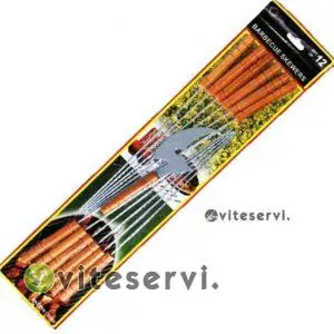 Tige Brochette métallique pour Barbecue