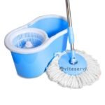 Balai rotatif avec seau essoreur