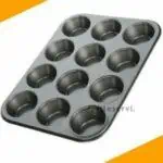 Moule de 12 trous ronds à muffins et cupcake de 12