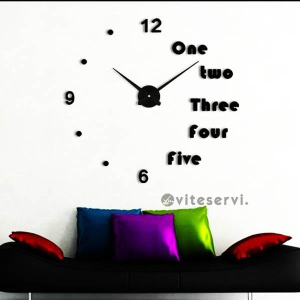 Horloge décorative murale 2 Horloge Moderne de Décoration Murale 02