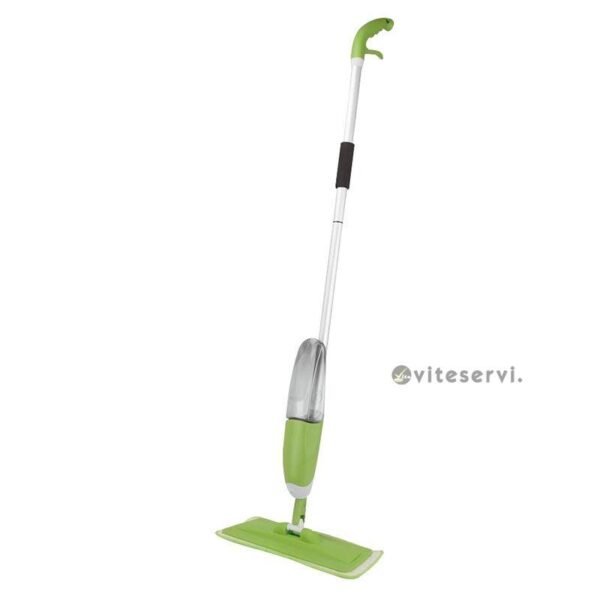 Balai Mop Spray avec réservoir et 4 Serpillières de rechange
