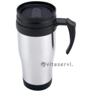 Tasse de voyage d'acier inoxydable