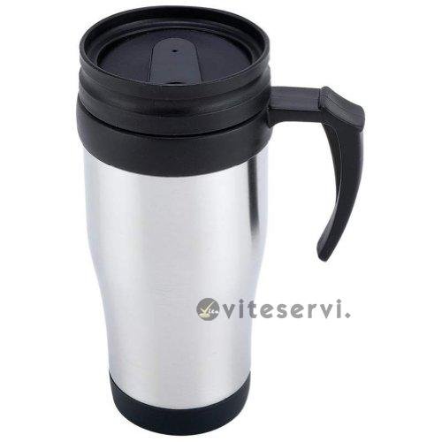 tasse de voyage dacier inoxydable Viteservi Tasse de voyage d'acier inoxydable