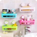 Étagère de salle de bain à ventouse