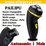 Rasoir Electrique rechargeable à Pailipu