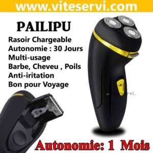 Rasoir Electrique rechargeable à Pailipu