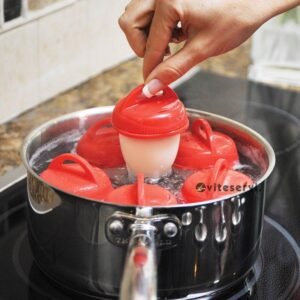 Eggboil  - 6 Cuiseurs d’œuf en Silicone