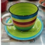 06 Tasses et sous-tasses en céramique Ts01