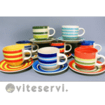 06 Tasses et sous-tasses en céramique Ts01