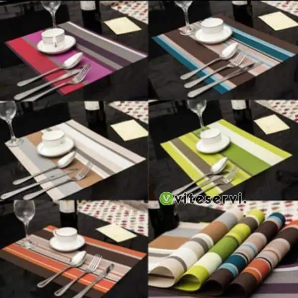 Set de 06 Sous-plat