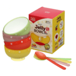Bol à crème JELLY BOWL sans BPA 8 pièces