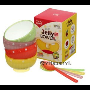 Bol à crème JELLY BOWL sans BPA 8 pièces