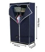 Armoire démontable Double battant avec Porte cintre