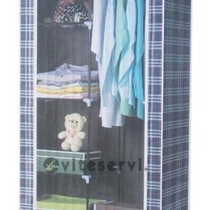 Armoire démontable 5 étagères + 1 GD 2688