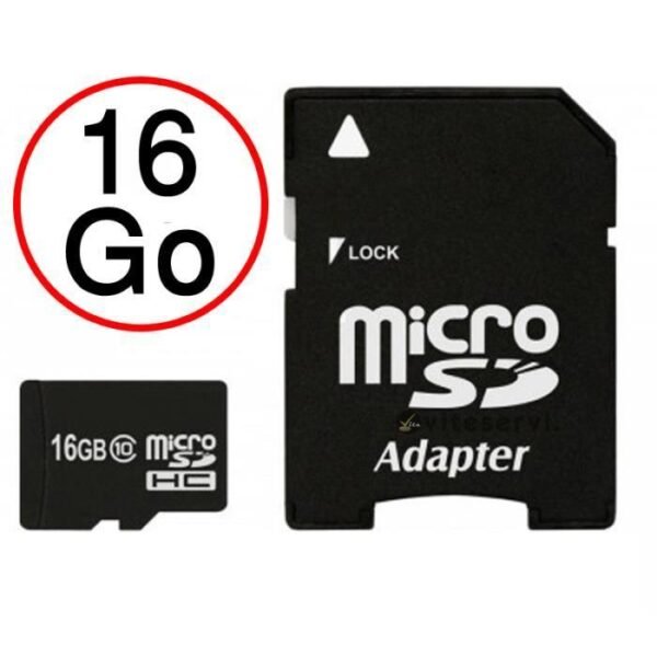 Carte Mémoire 16 Go