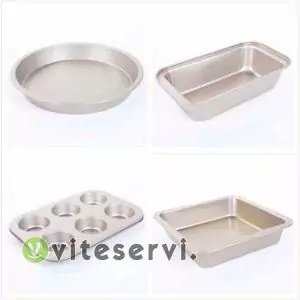 Set de 3 Moules à charnière pour Gâteau Antiadhésifs Démoulage Facile, Formes Rondes, Carrées et Cœur, Idéal Pâtisserie Maison, Cuisson Uniforme, Dimensions Variées