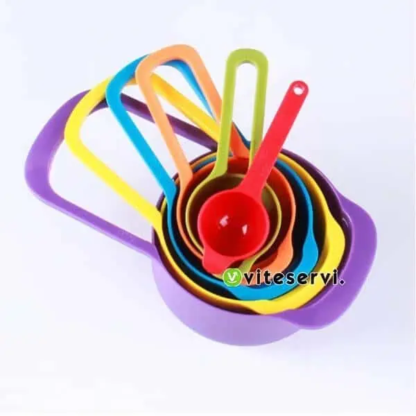 Set de 06 Cuillères doseuses de 7,5 à 250 mL