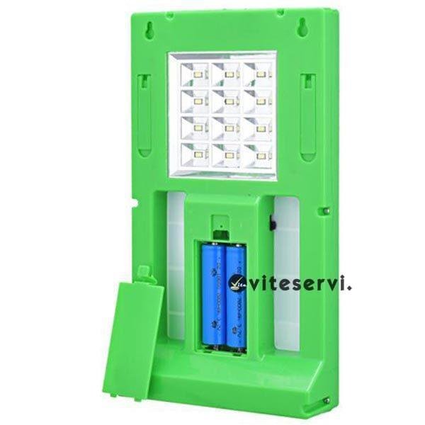 Panneau solaire multifonction Charge portable + Lumiere et torche