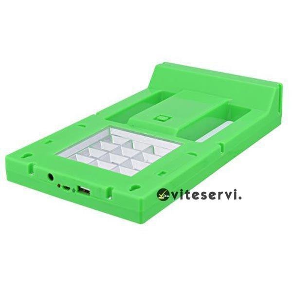 Panneau solaire multifonction Charge portable + Lumiere et torche