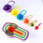 Set de 06 Cuillères doseuses de 7,5 à 250 mL