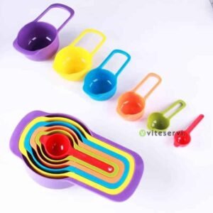 Set de 06 Cuillères doseuses de 7,5 à 250 mL