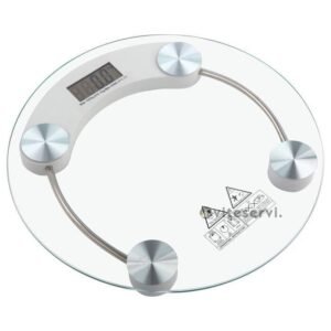 Balance pèse-personne électronique en verre jusqu'à 180 kg