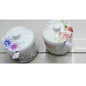 Set de 02 sucriers plus petite cuillère