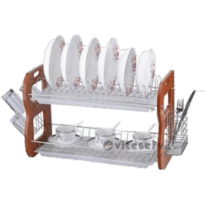 Range vaisselle 2 niveaux