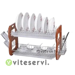 Range vaisselle 2 niveaux