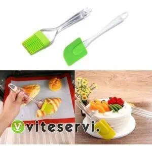 Pinceau et Spatule en silicone