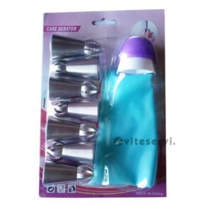 Set de 7 douilles russes et adaptateur à 3 crème