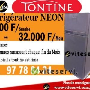 Tontine Réfrigérateur NEON
