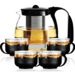 Théière à filtre avec 4 Tasses