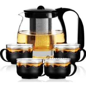 Théière à filtre avec 4 Tasses