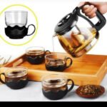 Théière à filtre avec 4 Tasses