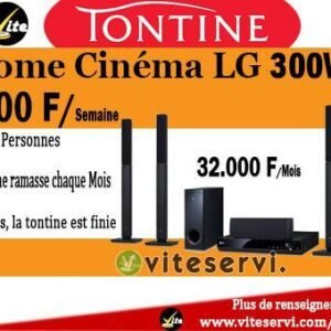 Tontine Home Cinéma LG 300W