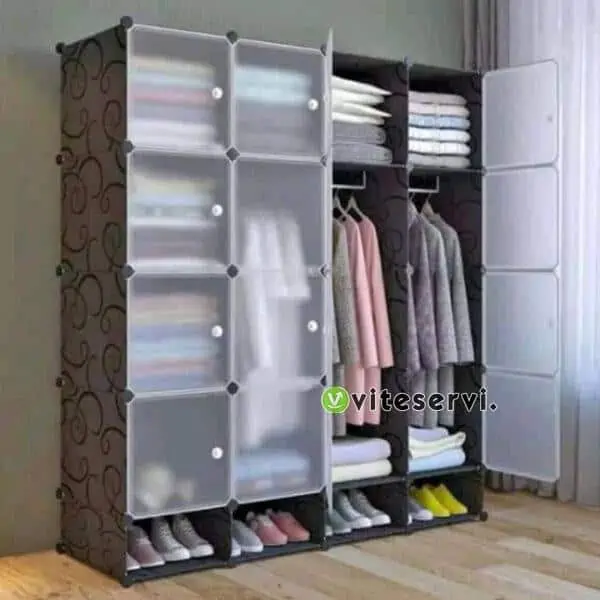 WhatsApp Image 2022 08 31 at 16.05.14 Armoire démontable en plastique 16 cubes sans range chaussure