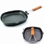 Poêle à Braiser anti-adhésive forme carrée