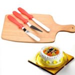 Ensemble de 03 Spatules Multicolores pâtisserie 23cm