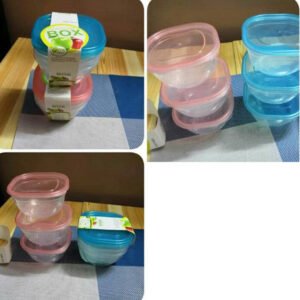 Série de 3 Bols en plastique multi-usage