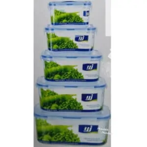 Série de 5 Bols en plastique multi-usage