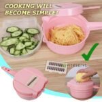 Nicer Dicer rond 9 en 1 ultra efficace eminceur découpe légume