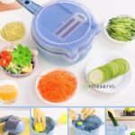 Nicer Dicer rond 9 en 1 ultra efficace eminceur découpe légume