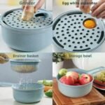 Nicer Dicer rond 9 en 1 ultra efficace eminceur découpe légume