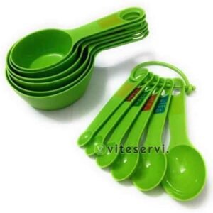 Set de 12 Cuillères mesurettes en plastique