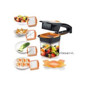 Nicer Dicer Quick, 7 éléments, format de poche