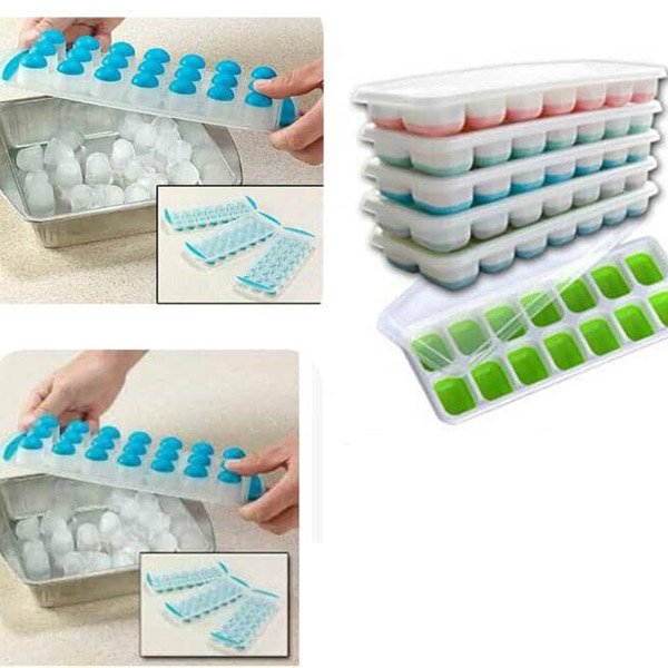 bac Bac à glace en plastique à couvercle BG06
