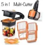 Nicer Dicer Quick, 7 éléments, format de poche