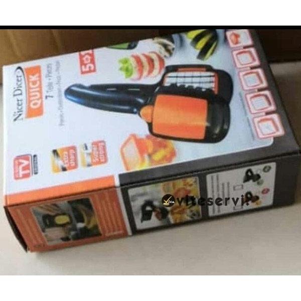 Nicer Dicer Quick, 7 éléments, format de poche
